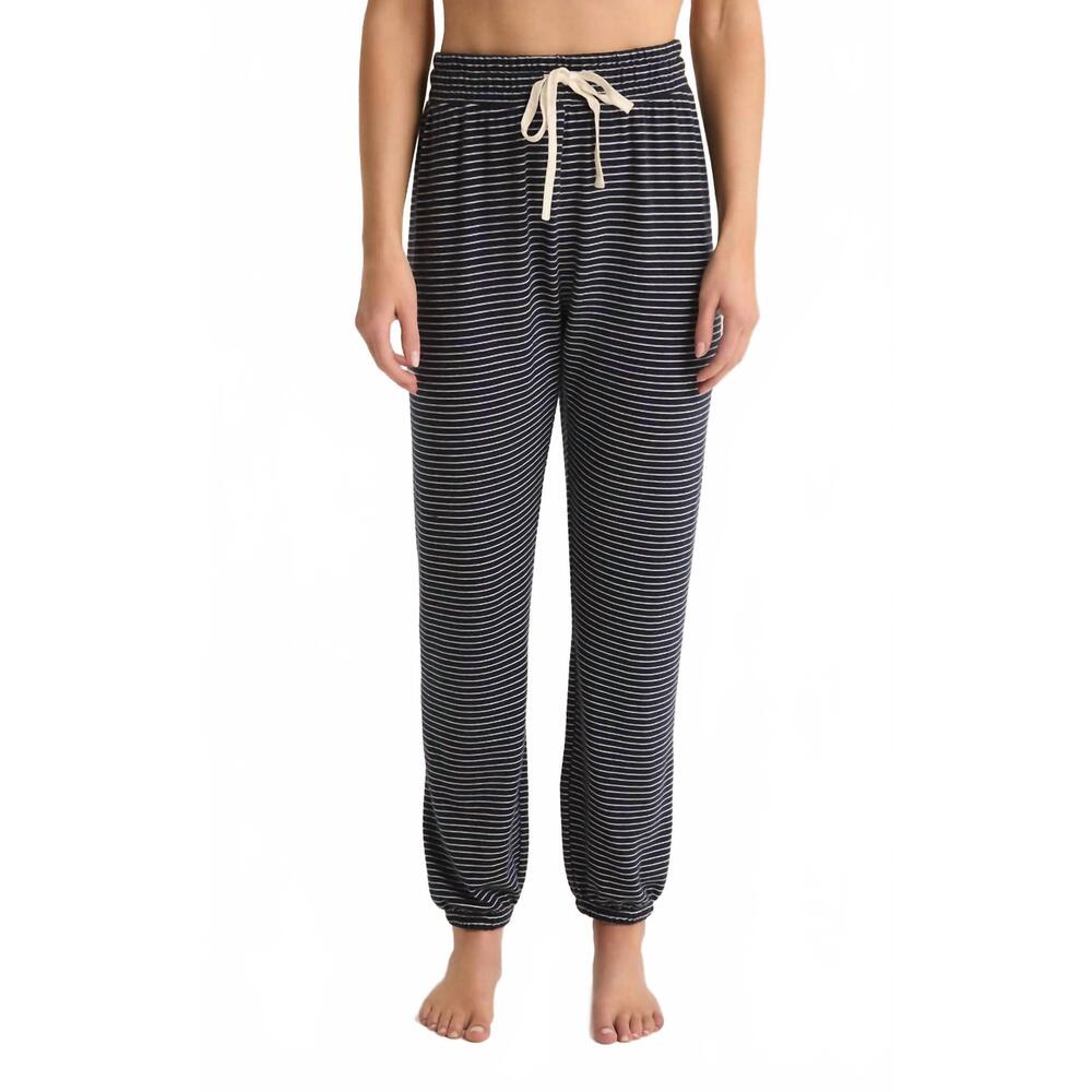 NEW Z SUPPLY lounge stripe joggers in eclipse